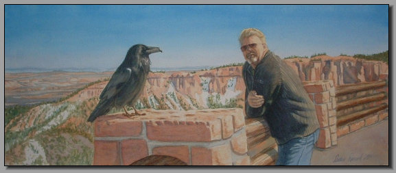 Larry and the Raven, Bryce Canyon