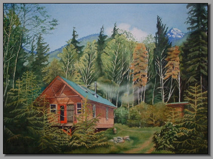 Lyle's Cabin, Sayward BC
